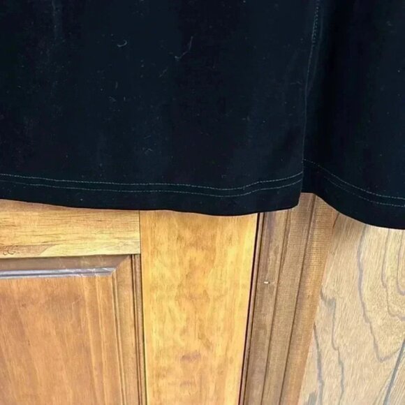 Black Velour Avenue Ladies Top Size 22/24 Women - Picture 5 of 8